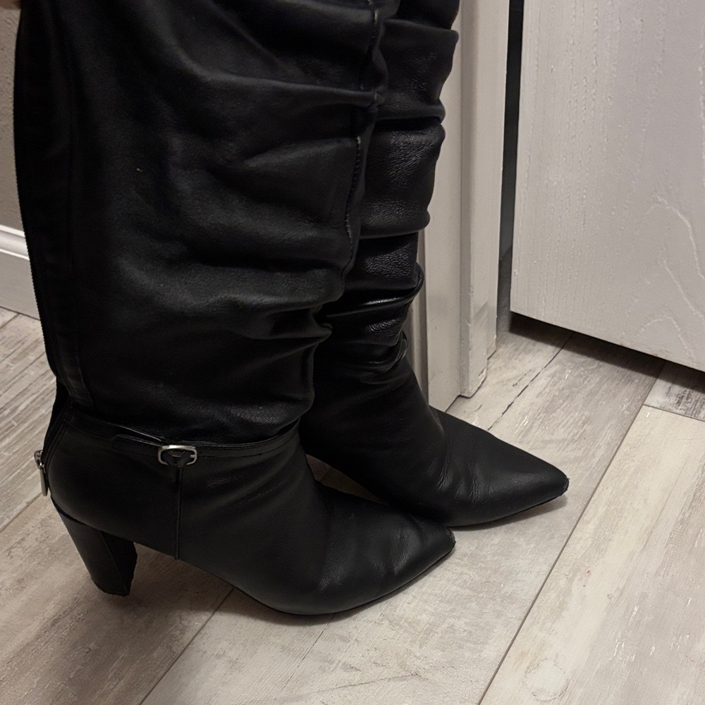 Aquazzura Black Heeled Boots